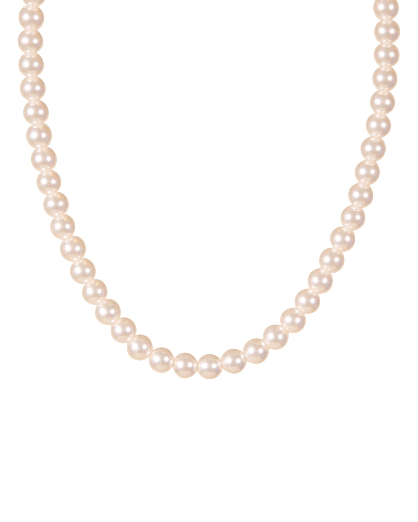 Collier classique en perles