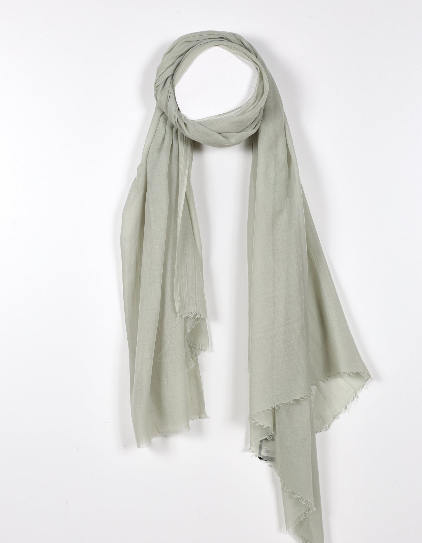 Olive - Semi-Transparent Soft Silky Scarf
