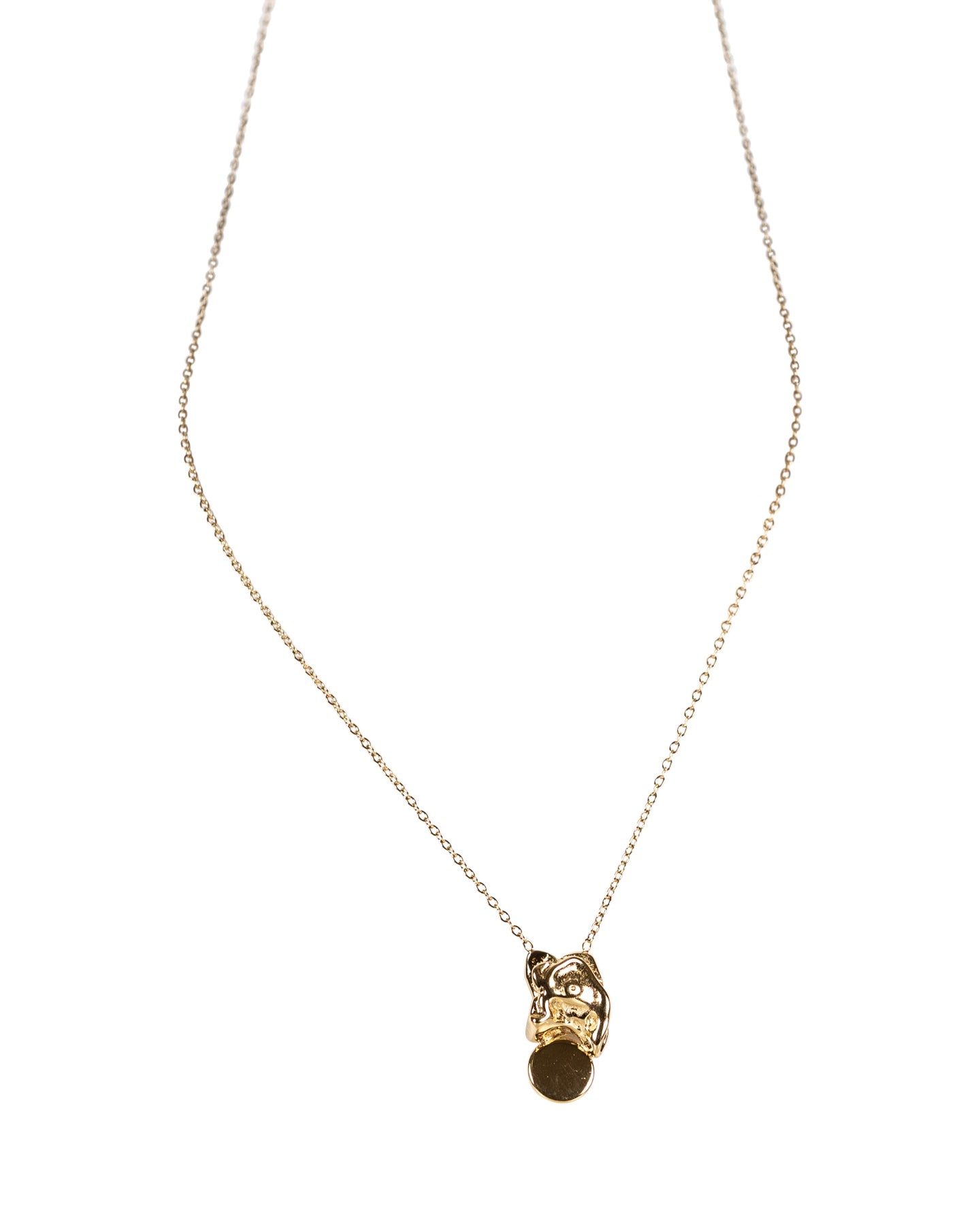 Collier pendentif en or avec perle