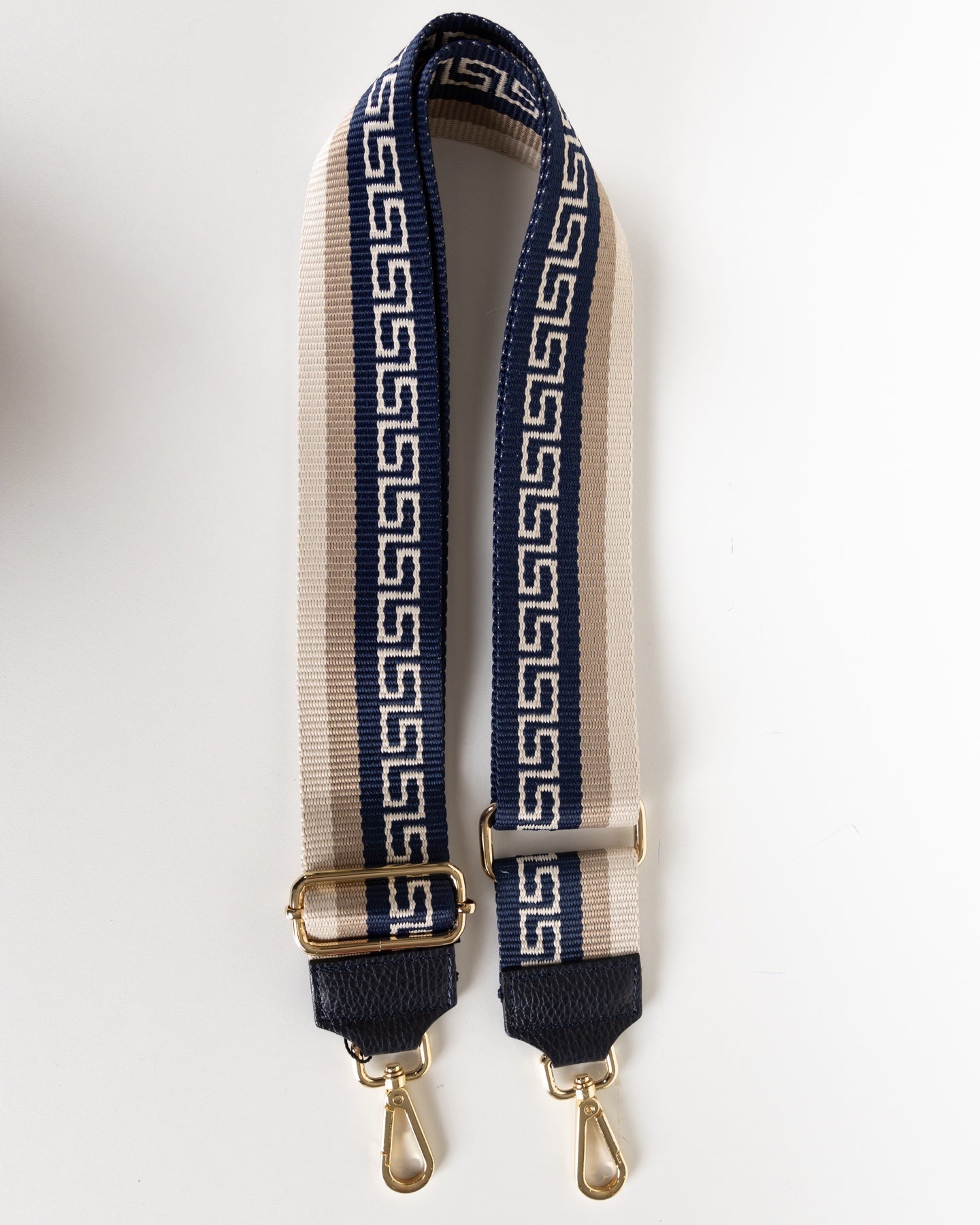 Bandoulière réglable à motif grec