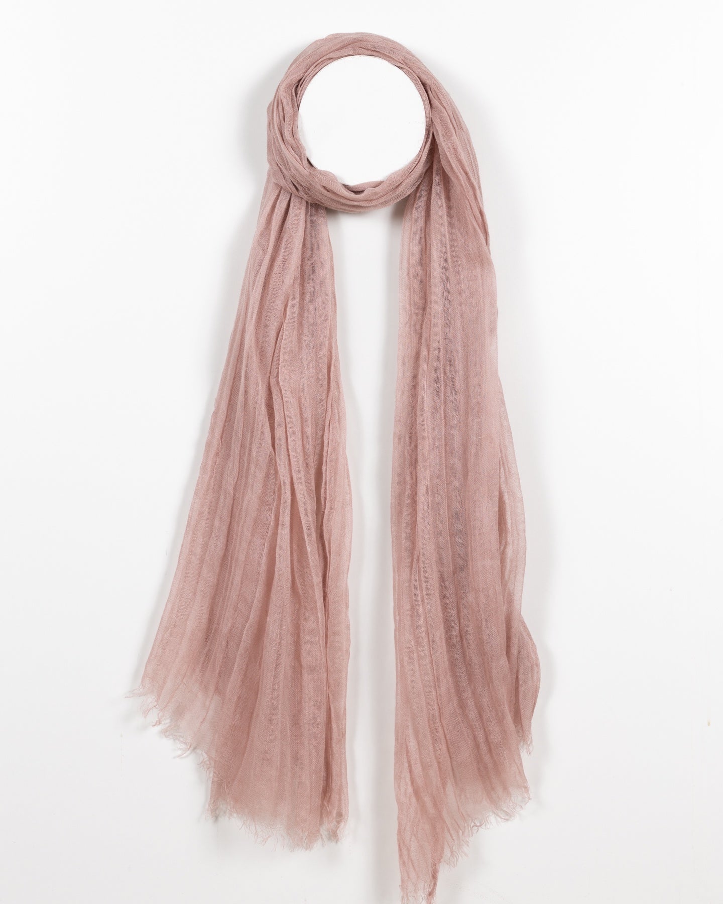 Blush Textured Scarf