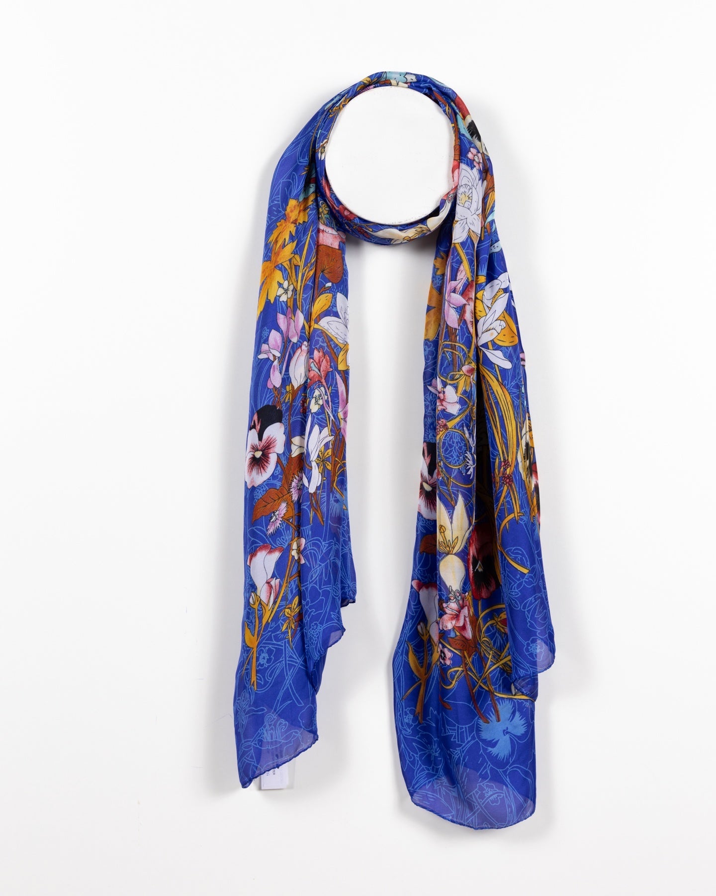 Écharpe semi-transparente Royal Bloom