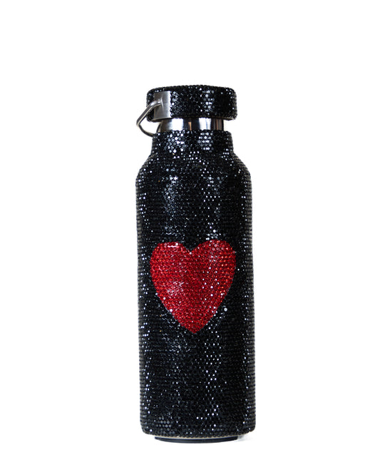 Swarovski Heart Sparkle Water Bottle