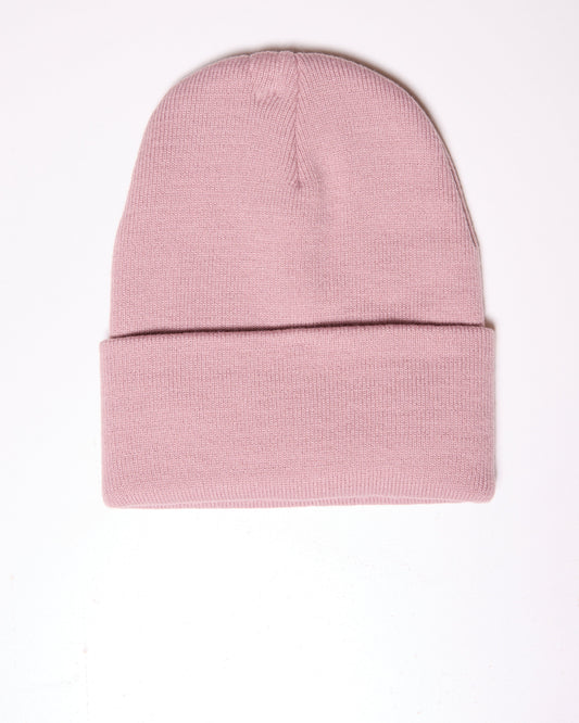 Light Salmon Basic Beanie Hat