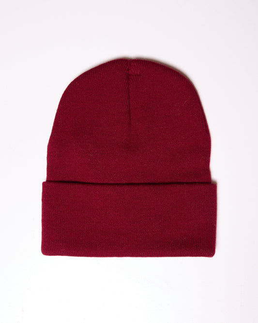 Wine Basic Beanie Hat