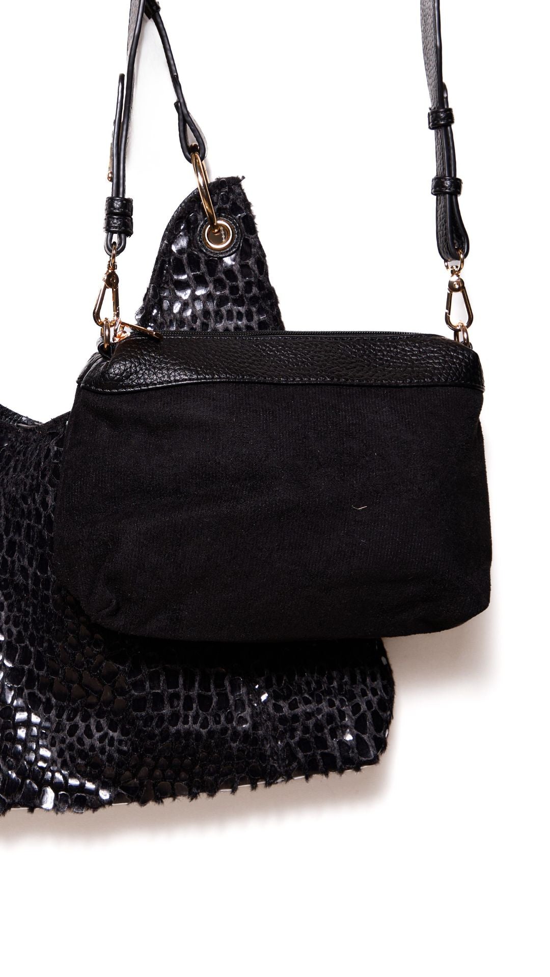 Sac bohème souple noir