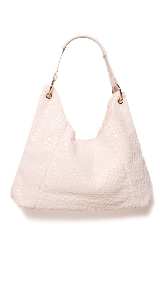 Beige Slouch Boho-Bag