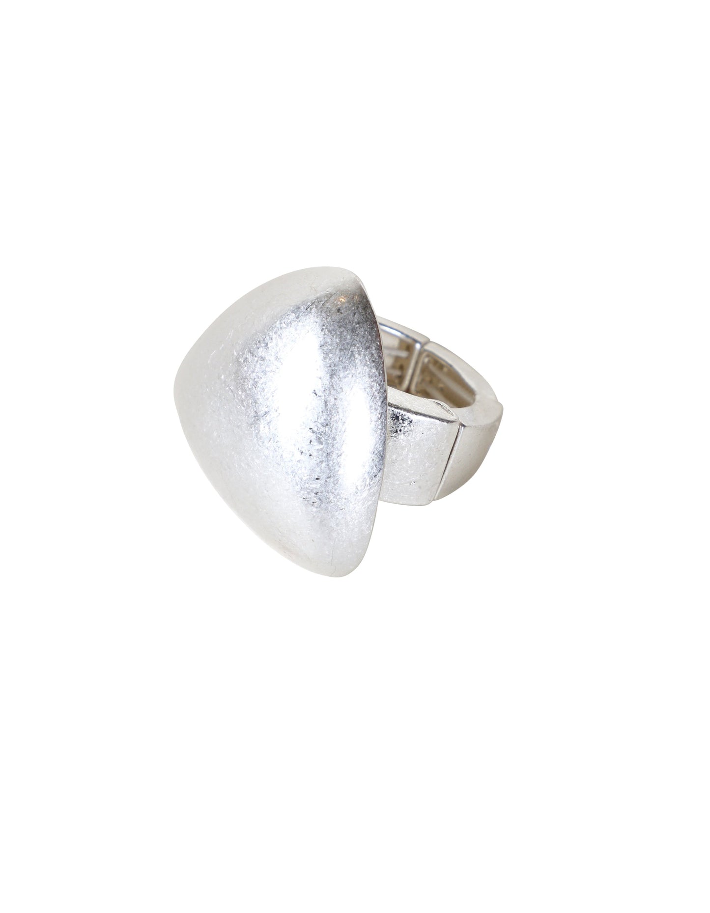 Bague sculpturale audacieuse en argent