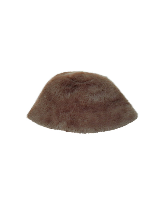 Hat Brown Faux Fur Hat