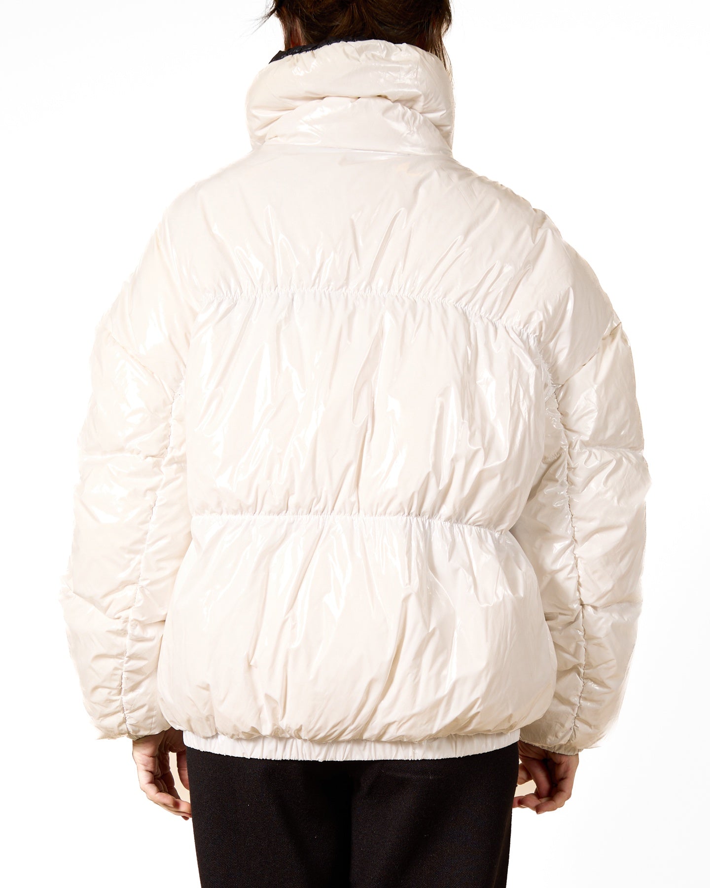 White White Puffer Coat