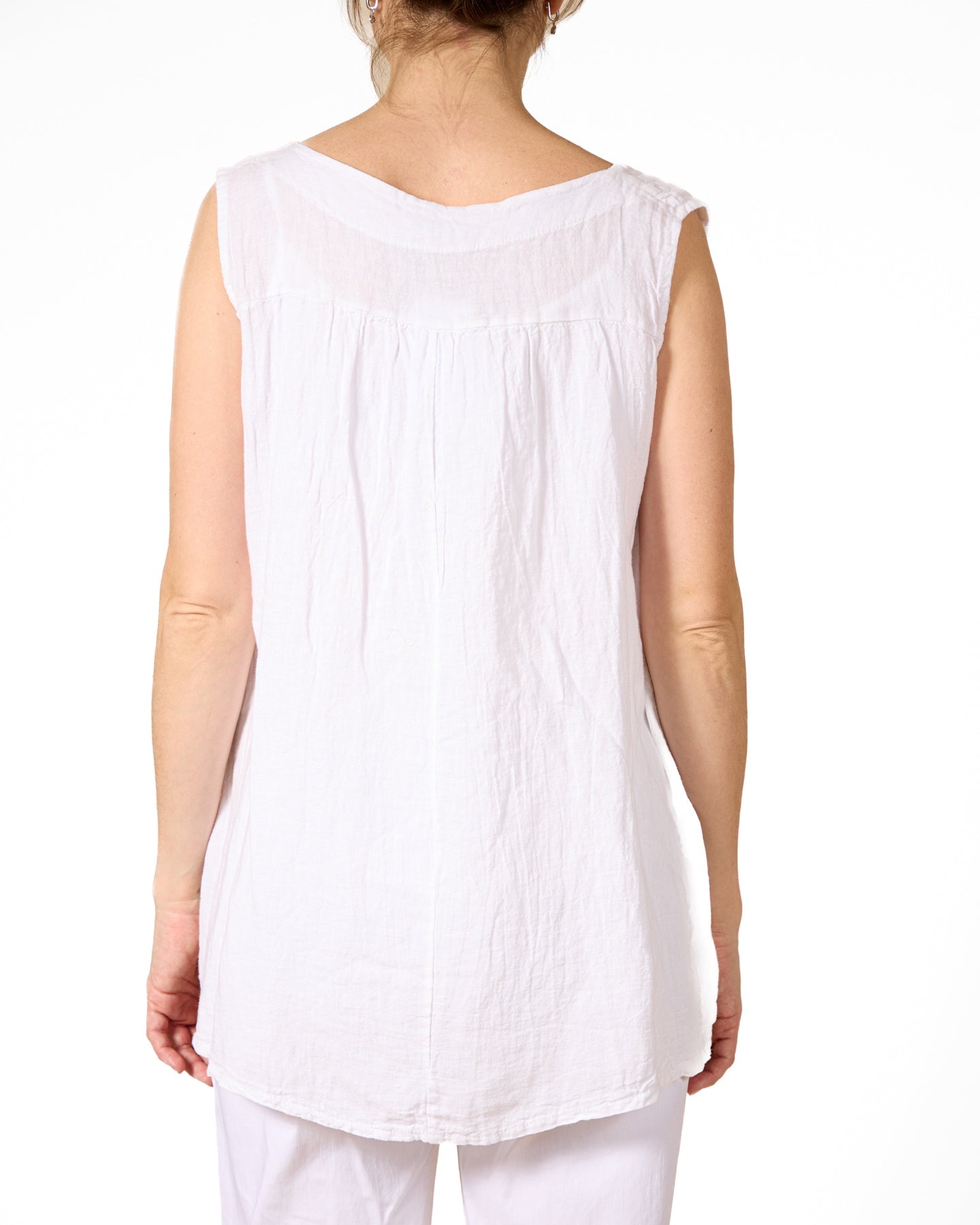 White V Opening Camisole