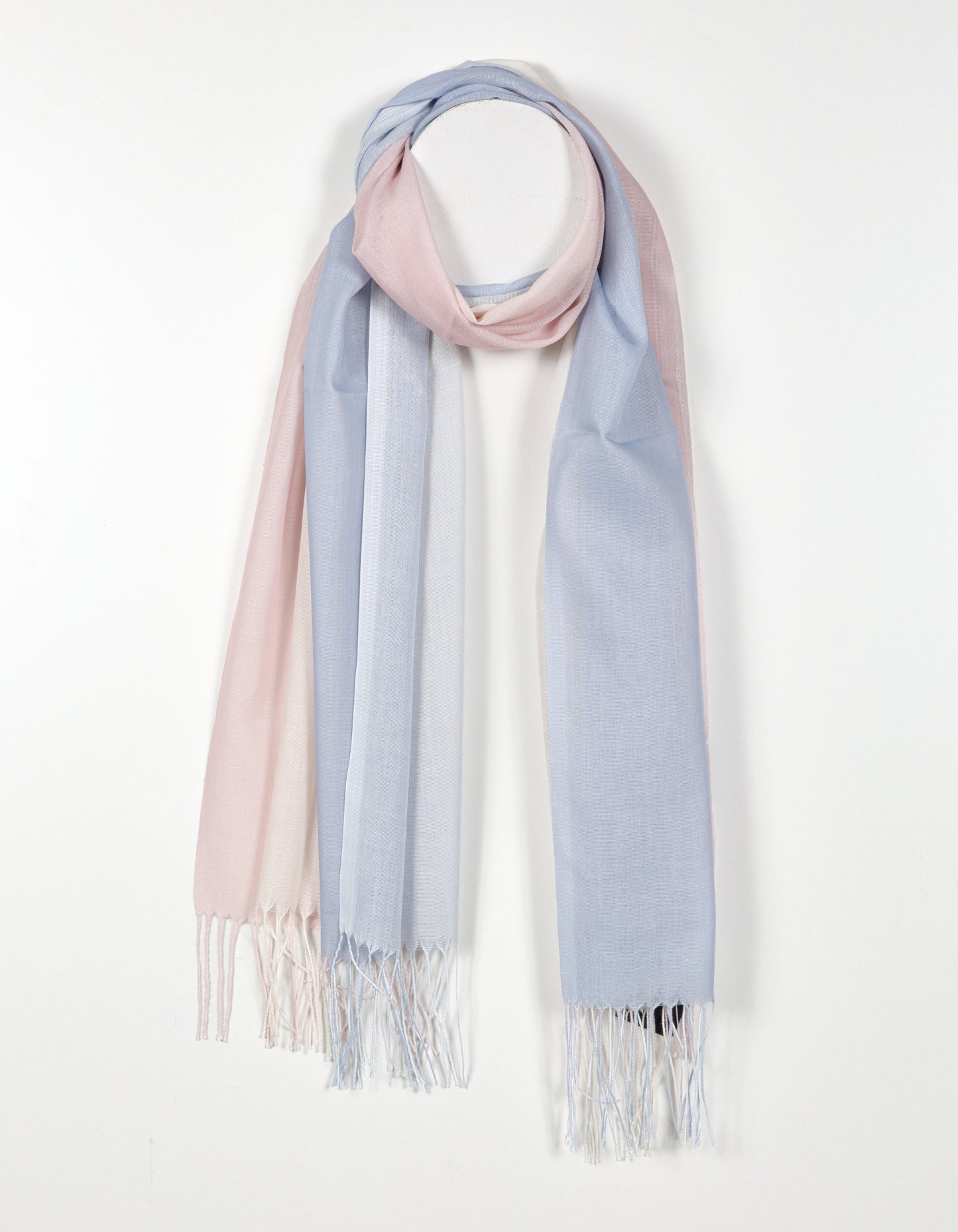 Soft Gradient Scarf in Pink