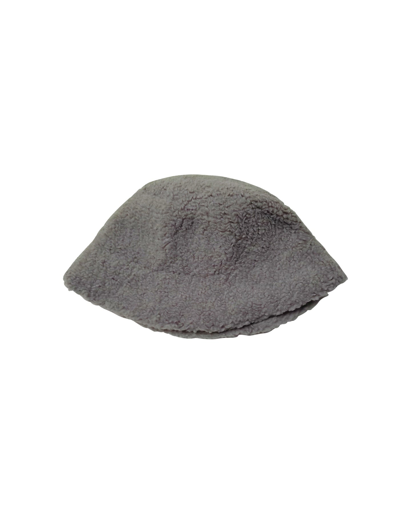 Teddy Fabric Gray Hat