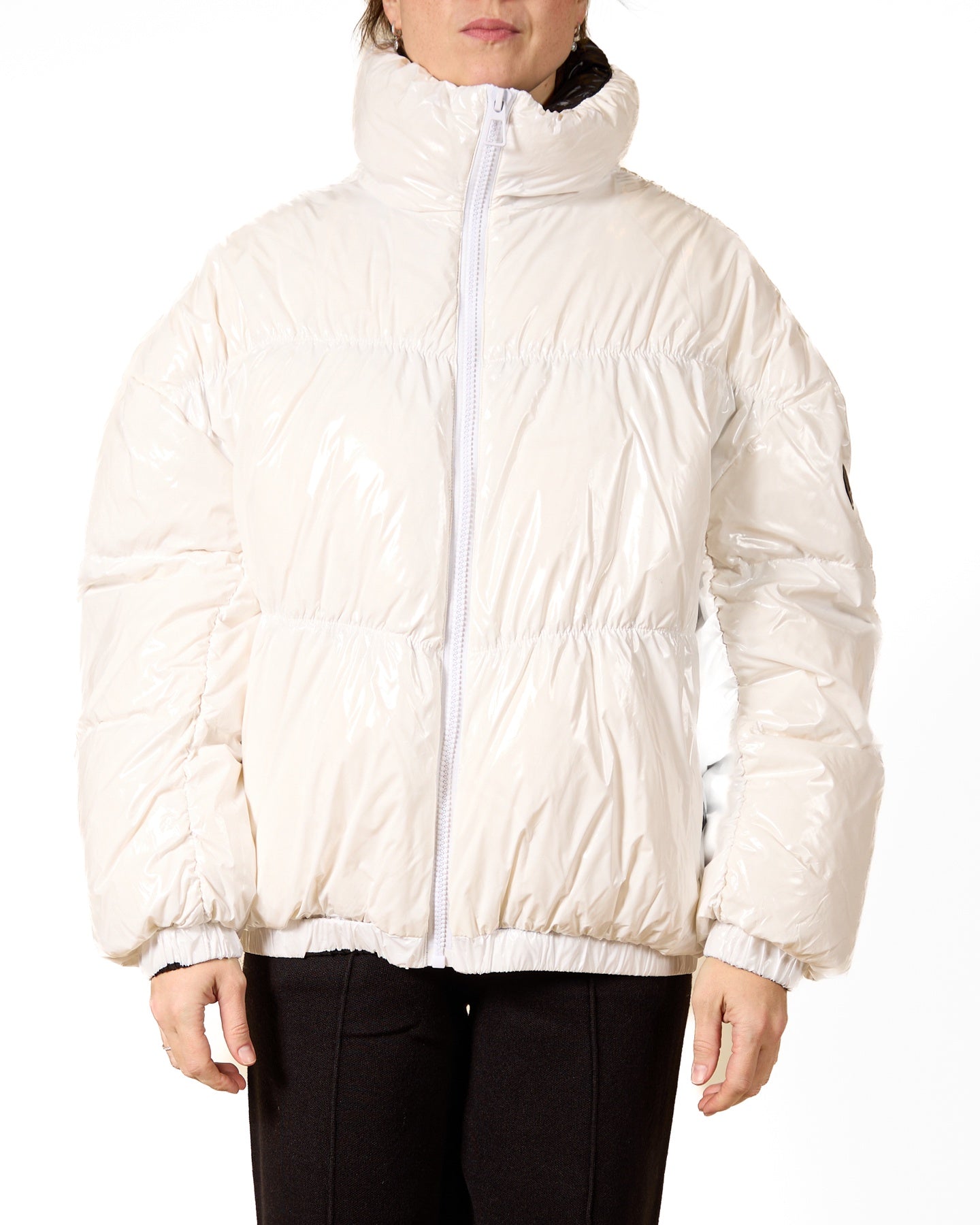 White White Puffer Coat