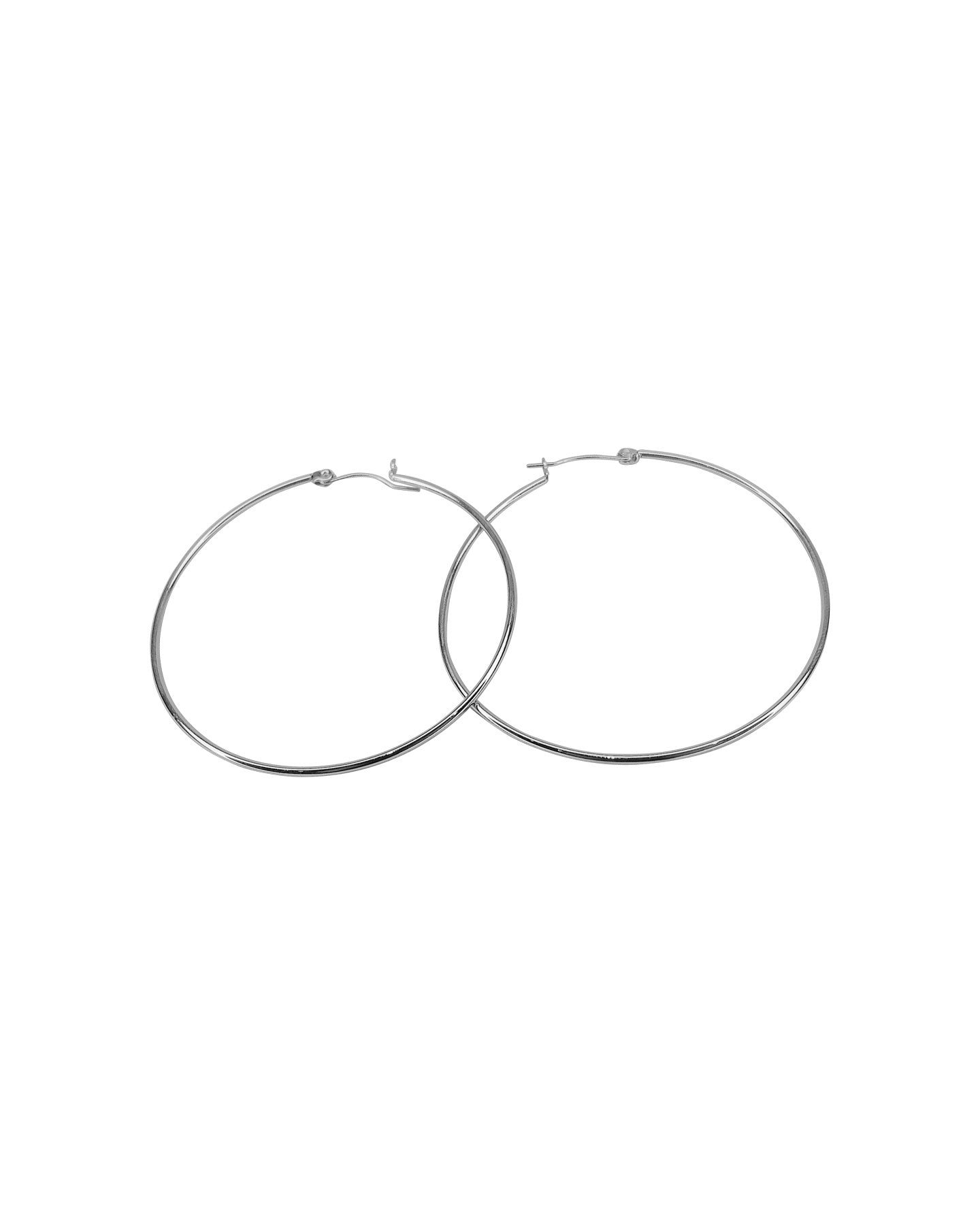 Silver Hoop Earrings