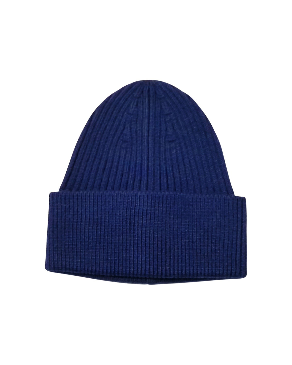 Navy Ribbed Beanie