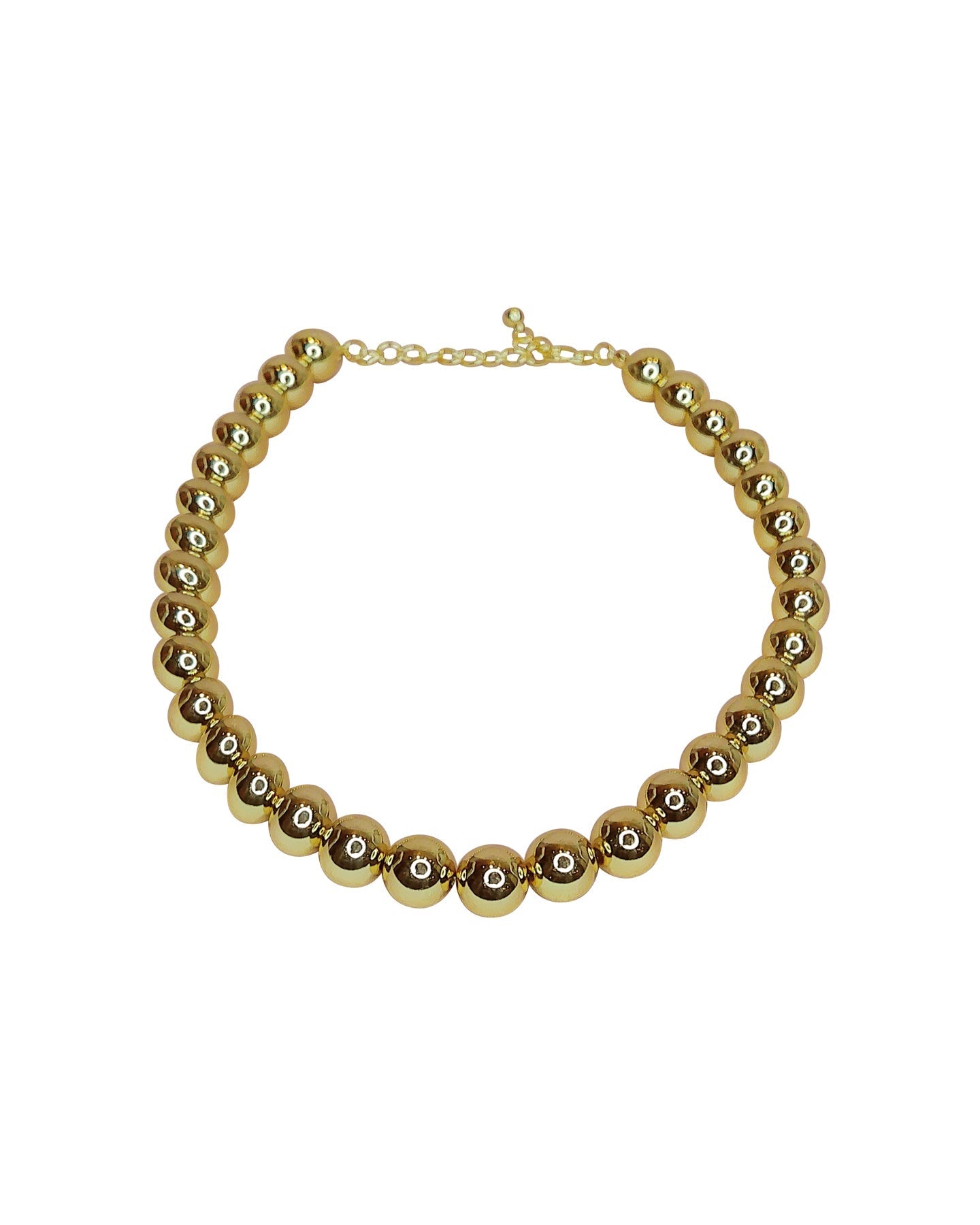 Gold Beaded Necklace