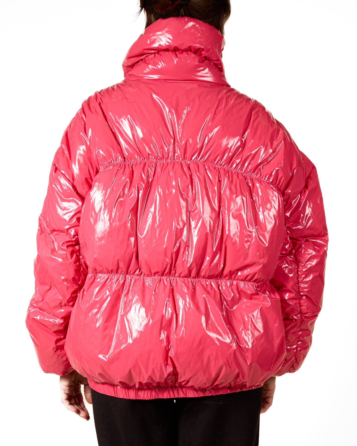 Pink Pink Puffer Coat