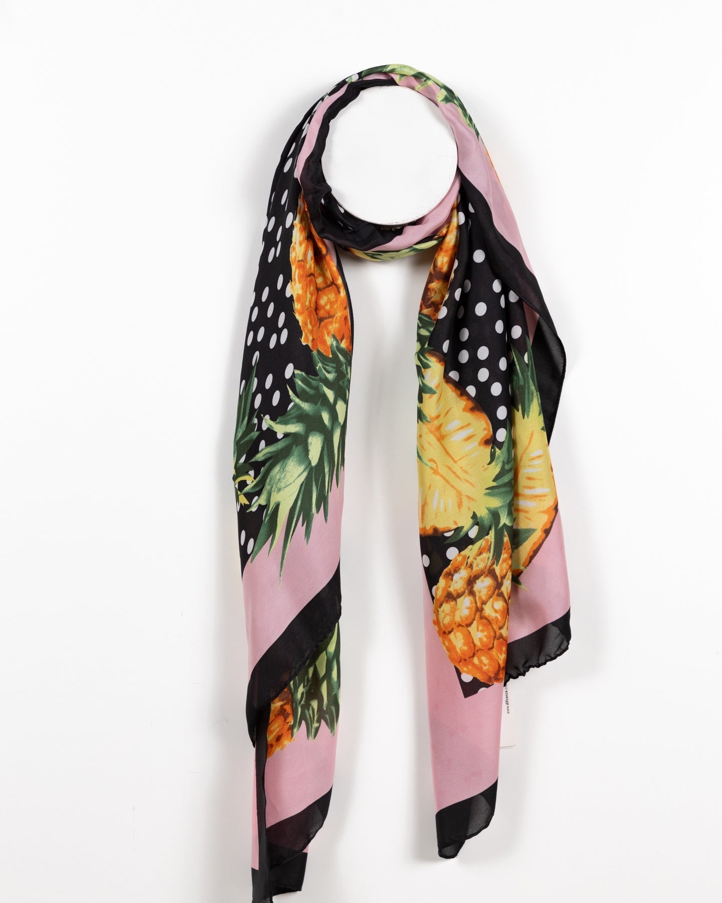 Écharpe semi-transparente Paradise Pineapple