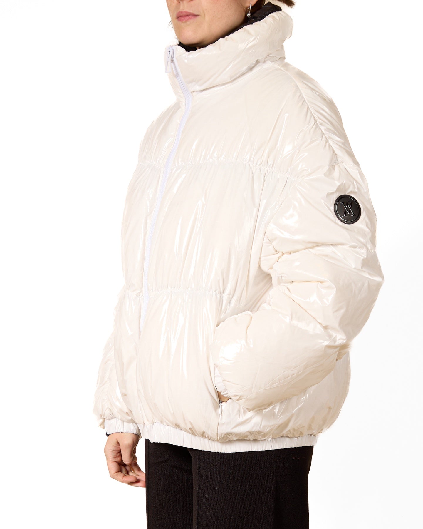 White White Puffer Coat